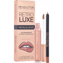 KIT RETRO LUXE METALLIC MAKEUP REVOLUTION