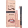 KIT RETRO LUXE METALLIC MAKEUP REVOLUTION