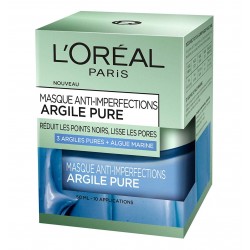 MASQUE ANTI-IMPERFECTIONS ARGILE PURE L'OREAL