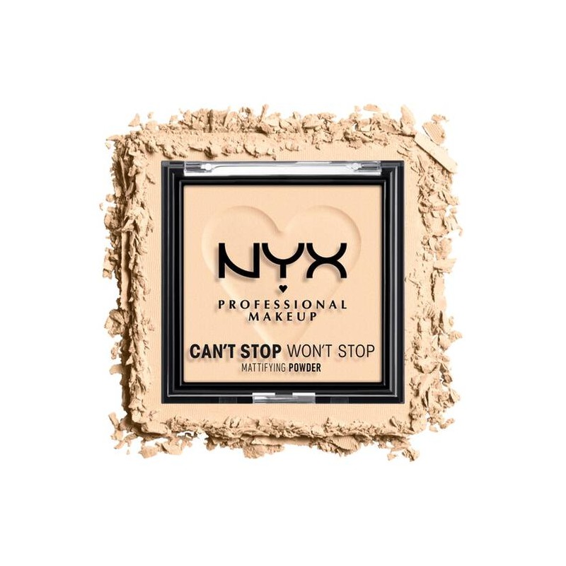 POUDRE MATIFIANTE CAN'T STOP WON'T STOP NYX PROFESSIONAL MAKE UP